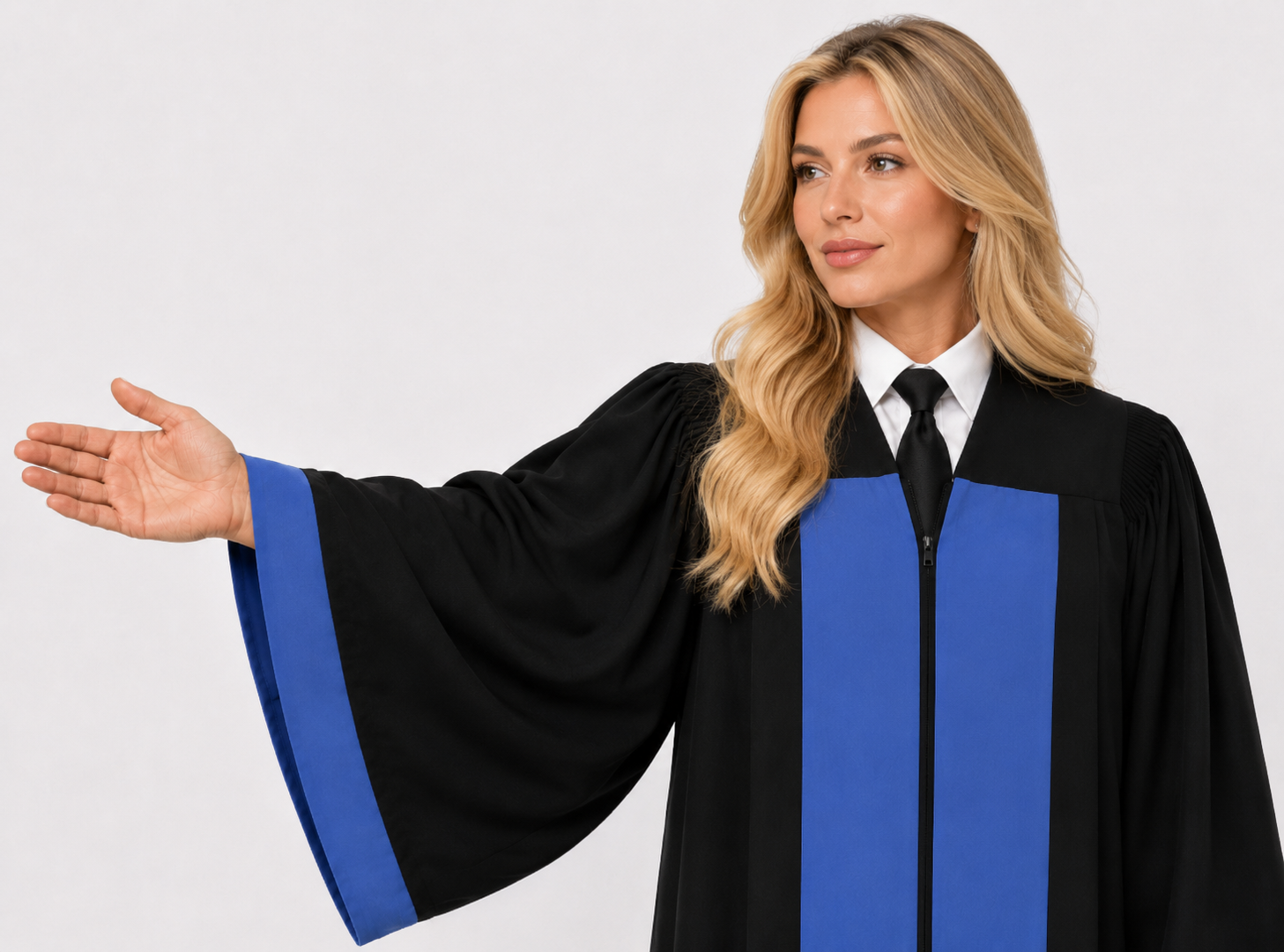 Max & Eve Grads Unisex legal officer gown - Image 11