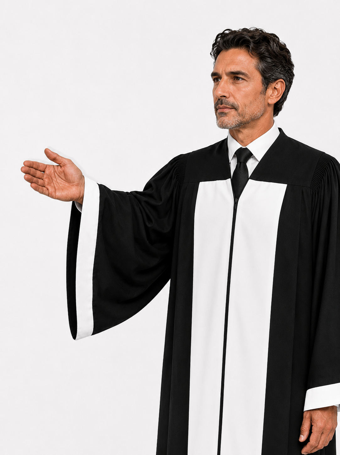Adam & Ella Grads unisex judge gown - Image 6