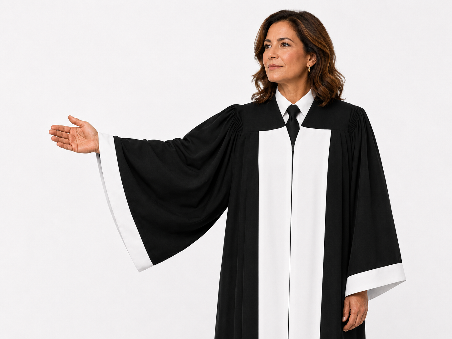 Capri & Lucia Evess unisex judge gown - Image 12