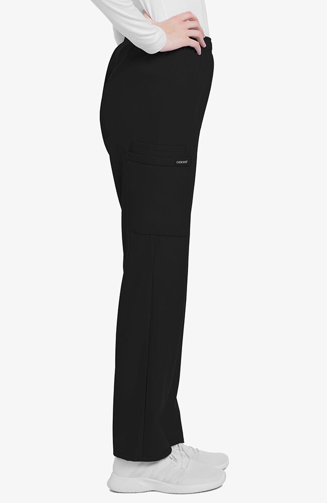 long sleeve top & Pull-On Slim Leg CK Women's Scrub Set - Image 15