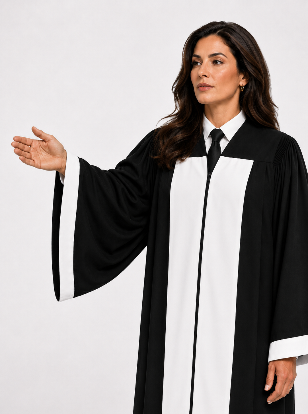 Adam & Ella Grads unisex judge gown - Image 12
