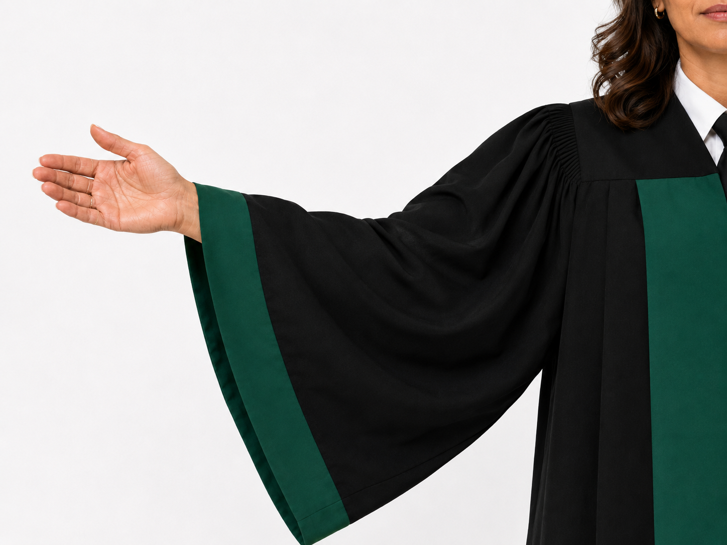 Alex & Nora Evess Unisex Lawyer Gown - Image 12