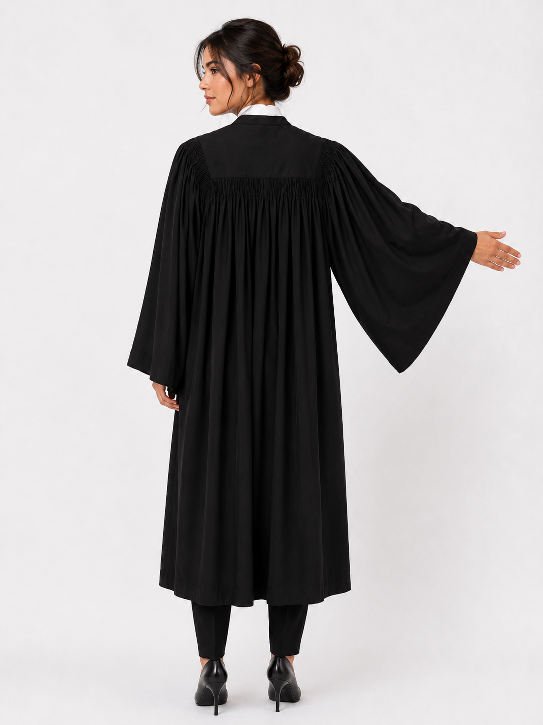 Jack & Sarah Evess Unisex Graduation Gown - Image 12