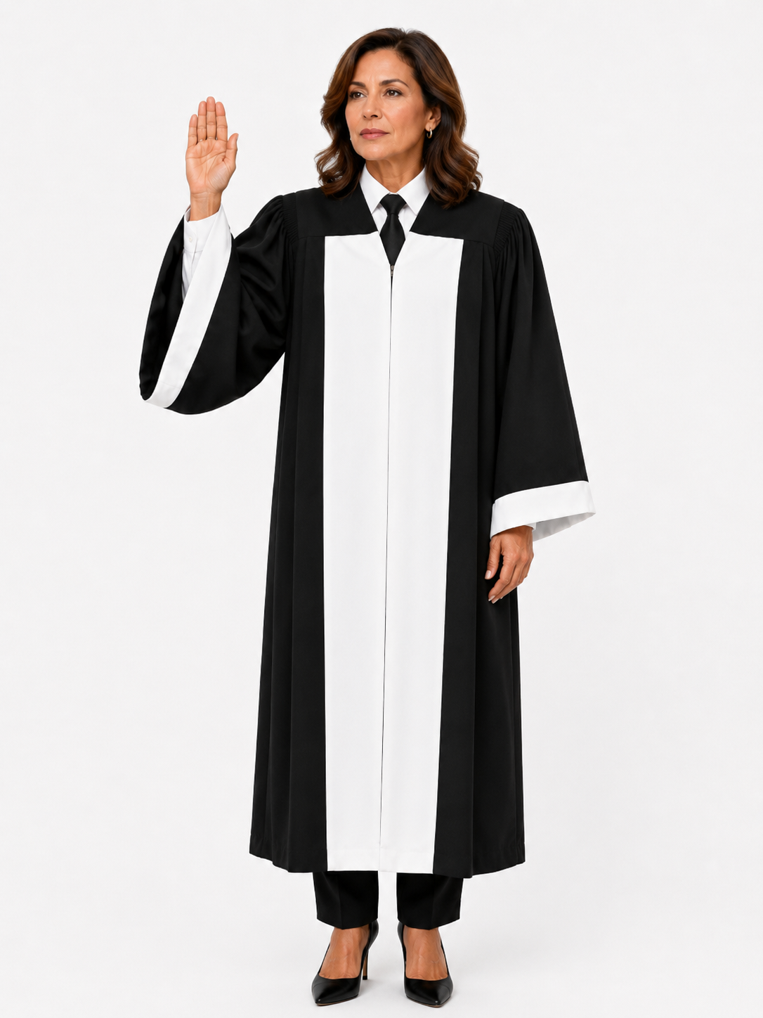 Capri & Lucia Evess unisex judge gown - Image 9