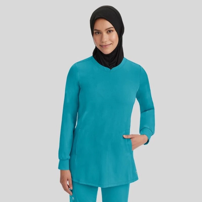 Fatima & Rebecca HH Full Hands Women's Scrub Set - Image 5