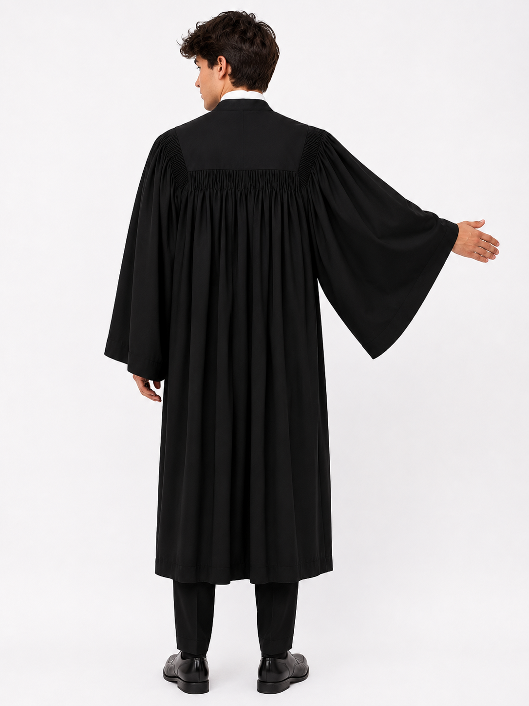 Jack & Sarah Evess Unisex Graduation Gown - Image 6