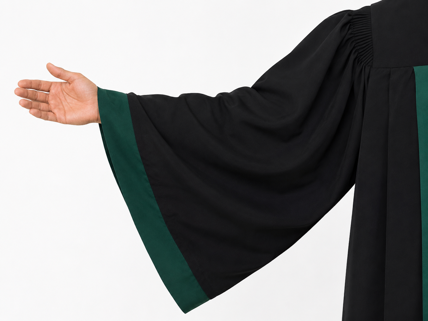 Alex & Nora Evess Unisex Lawyer Gown - Image 5