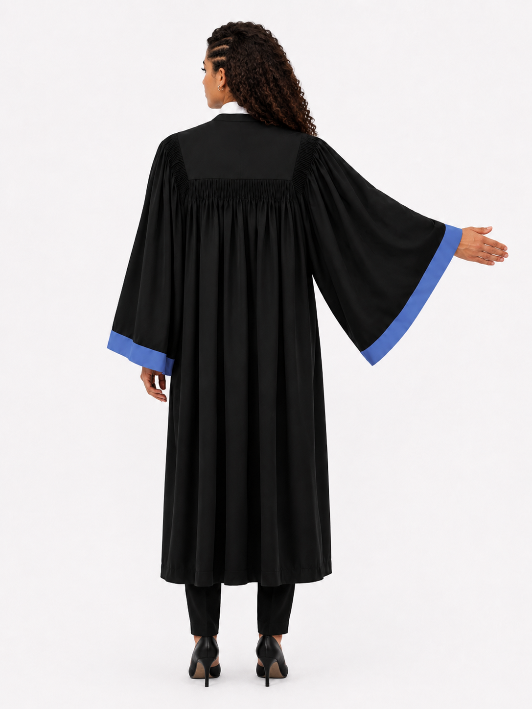 Ali & lana Evess unisex Legal Officer Gown - Image 12