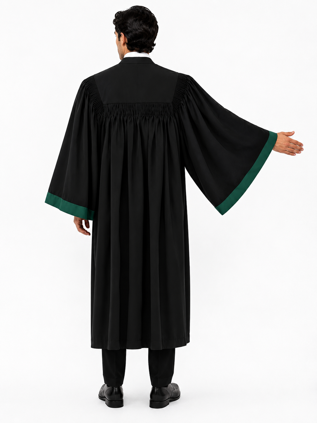 Alex & Nora Evess Unisex Lawyer Gown - Image 6