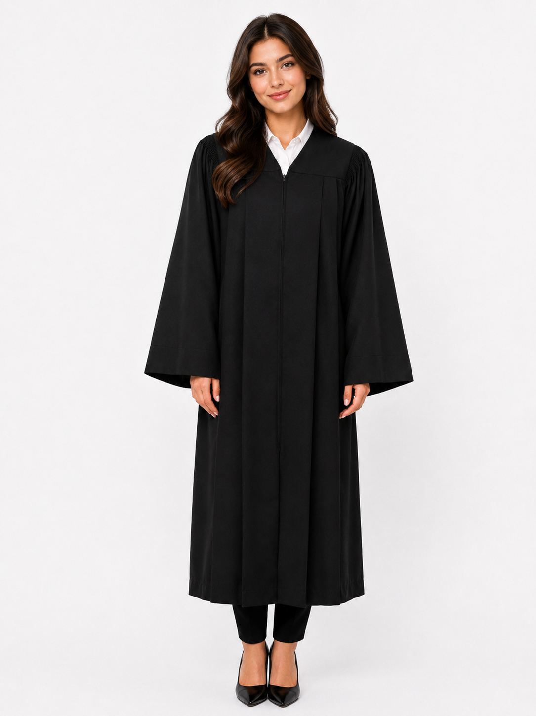 Jack & Sarah Evess Unisex Graduation Gown - Image 8